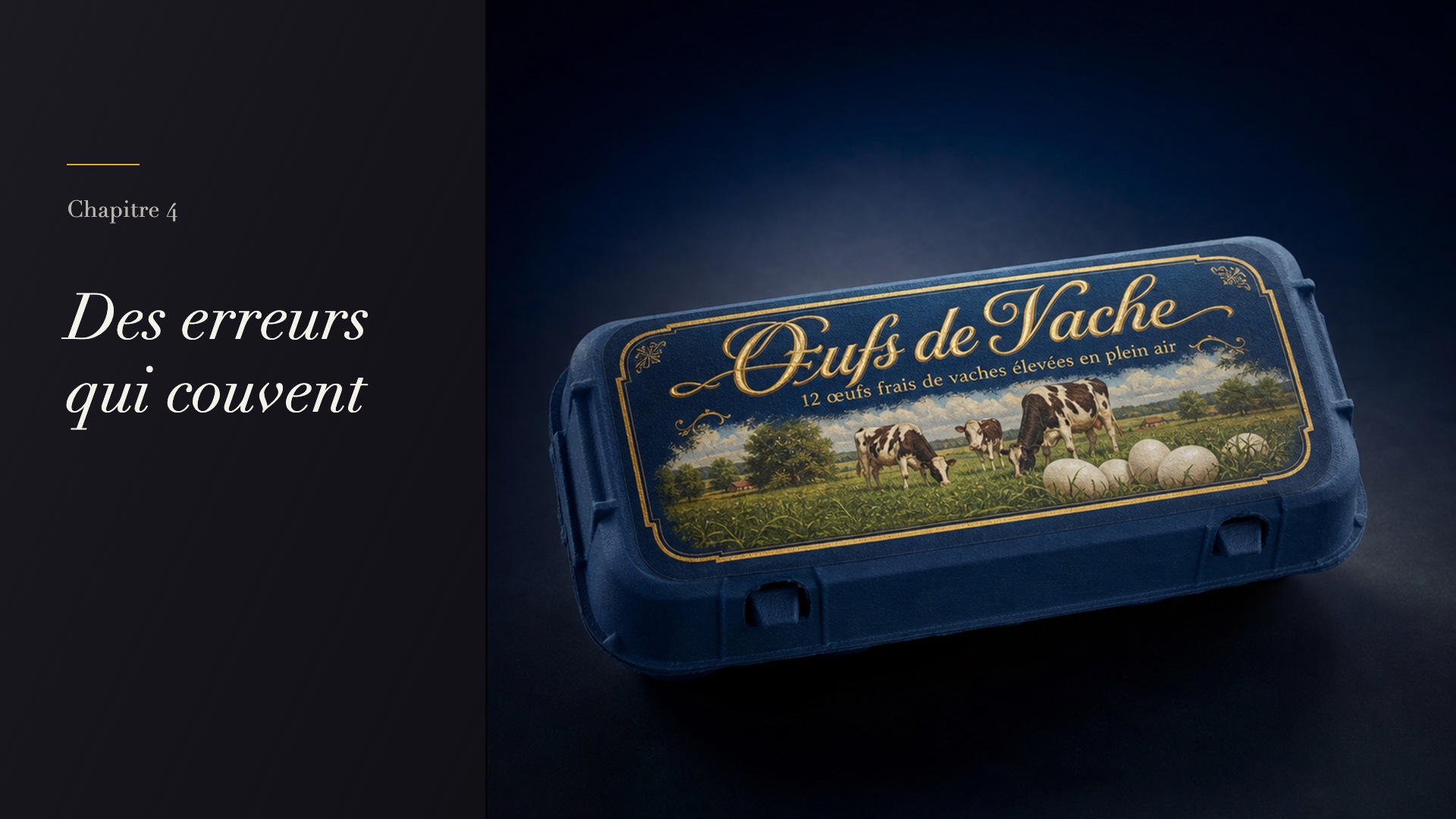 Chapitre 4 — Des erreurs qui couvent