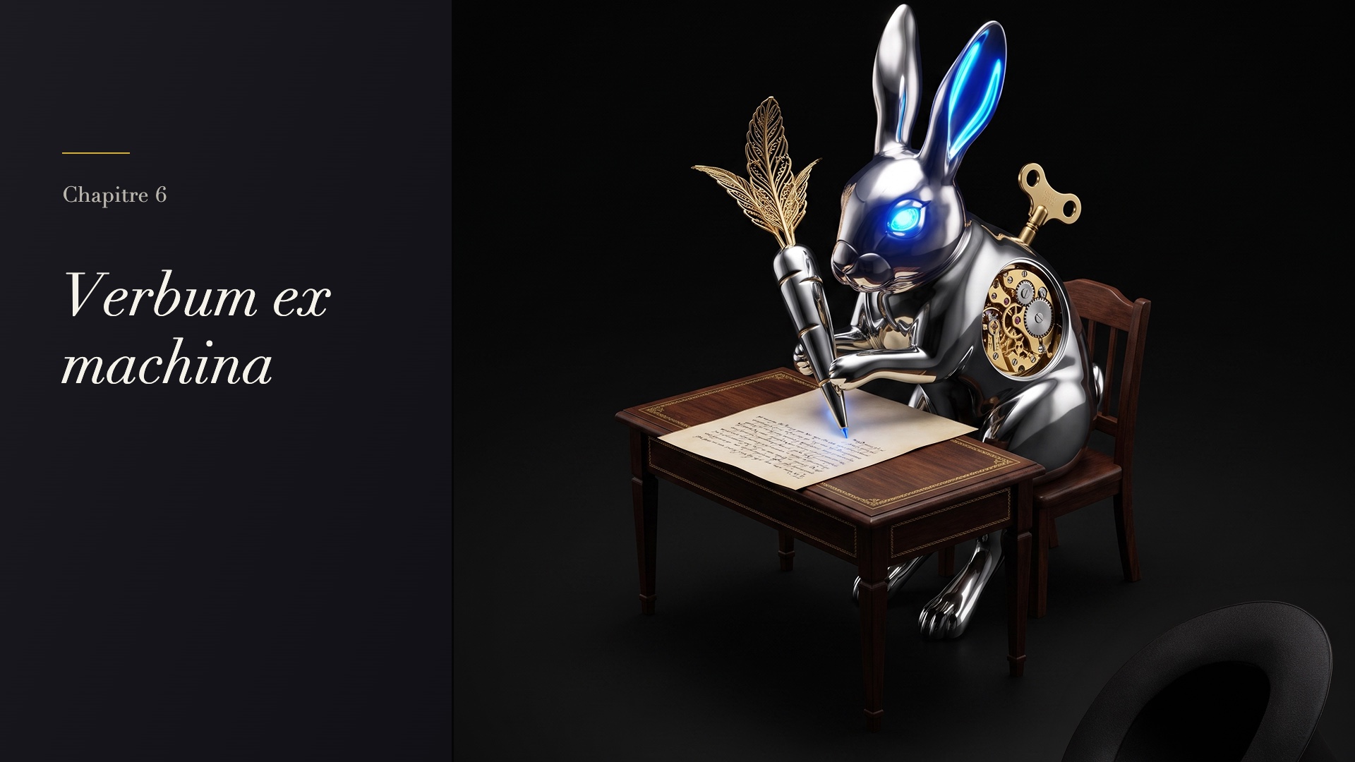 Chapitre 6 — Verbum ex machina